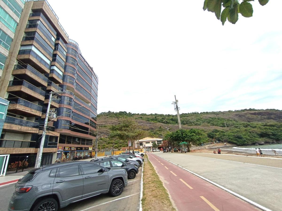 Apt Canto Nobre, Frente Total Para O Mar, 4 Quartos, Vaga De Garagem E Wi Fi Guarapari Exteriér fotografie