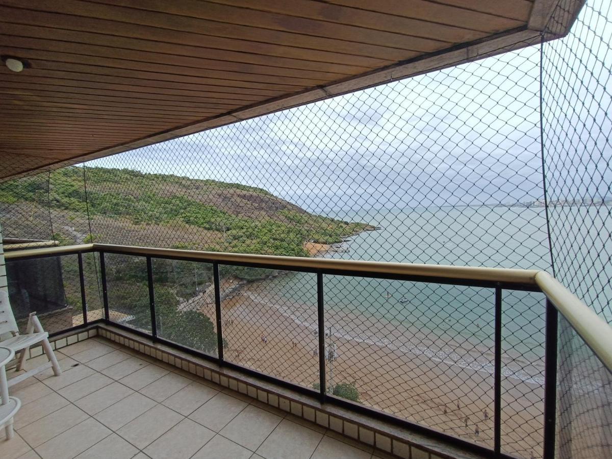 Apt Canto Nobre, Frente Total Para O Mar, 4 Quartos, Vaga De Garagem E Wi Fi Guarapari Exteriér fotografie