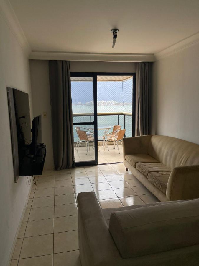 Apt Canto Nobre, Frente Total Para O Mar, 4 Quartos, Vaga De Garagem E Wi Fi Guarapari Exteriér fotografie